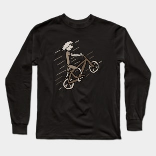 BMX Biking Long Sleeve T-Shirt